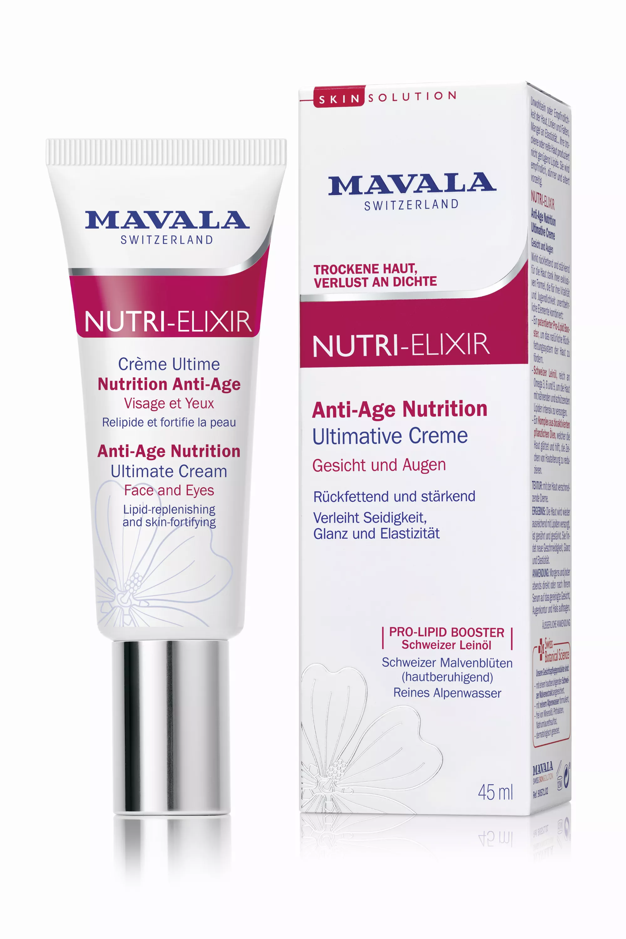 NUTRI-ELIXIR - Anti-Age Nutrition Ultimative Creme - Trockene Haut, Verlust an Dichte?