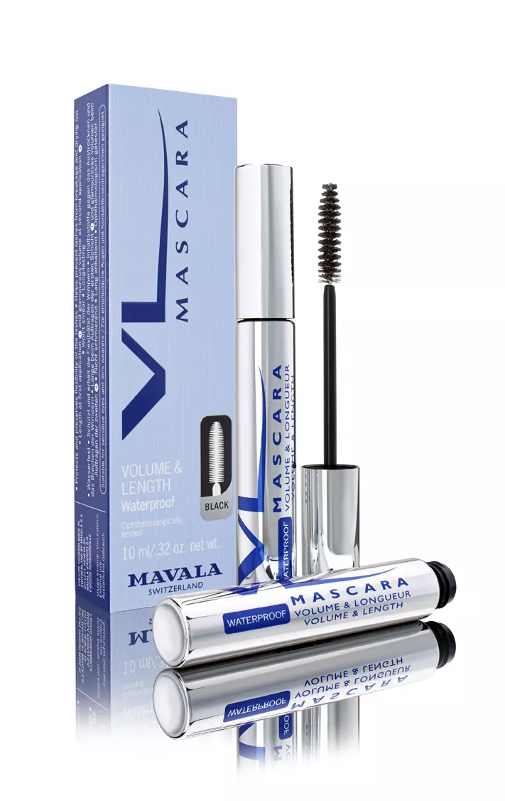 VL Mascara Wasserfest Bleu Minuit (dunkelblau)  - Volumen & Länge Regenerierende Mascara Wasser- und tränenfest 