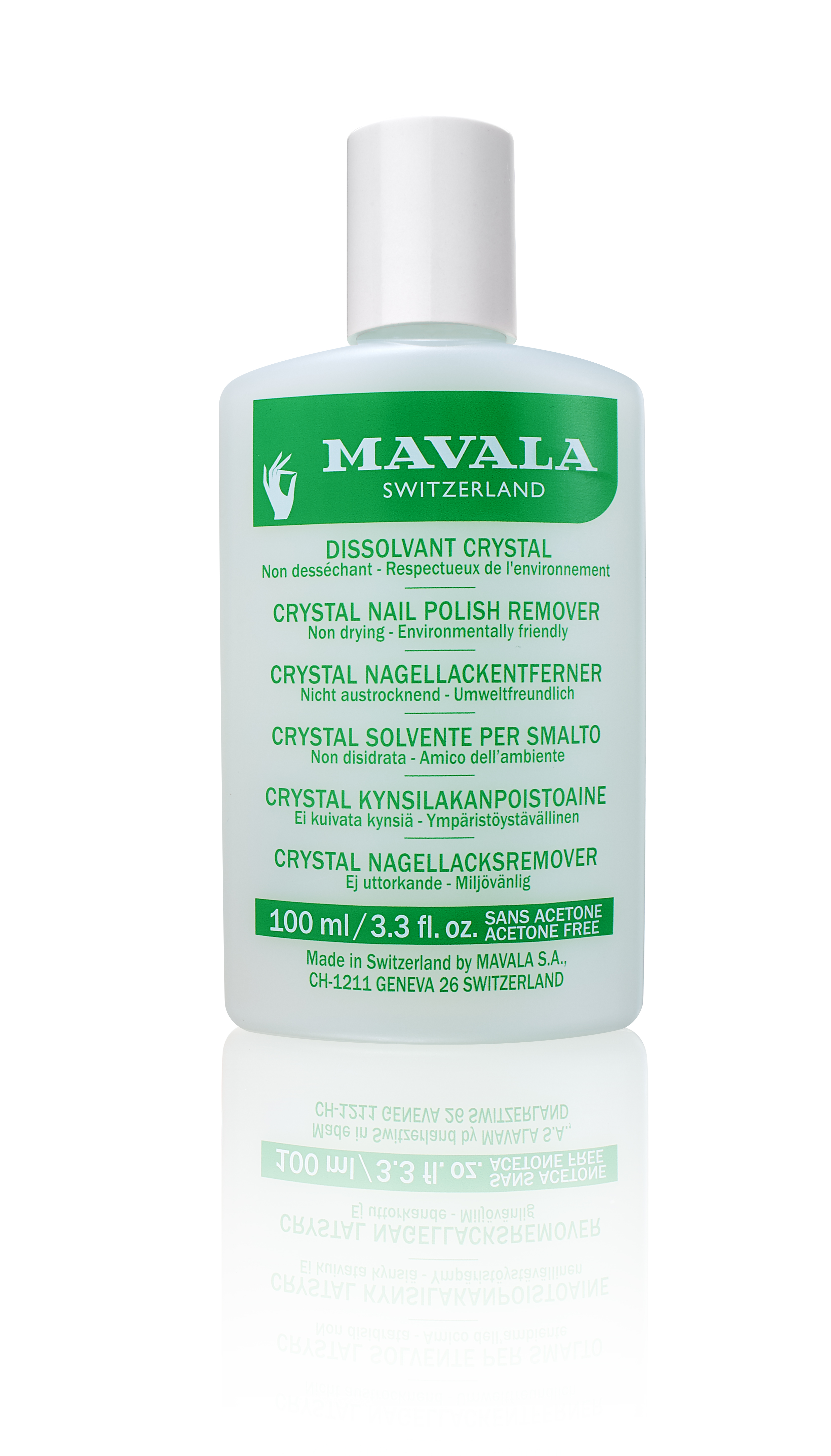926.20 MAVALA - Crystal Nagellackentferner - ohne Aceton, ohne Geruch, ohne Farbstoff - Vegan