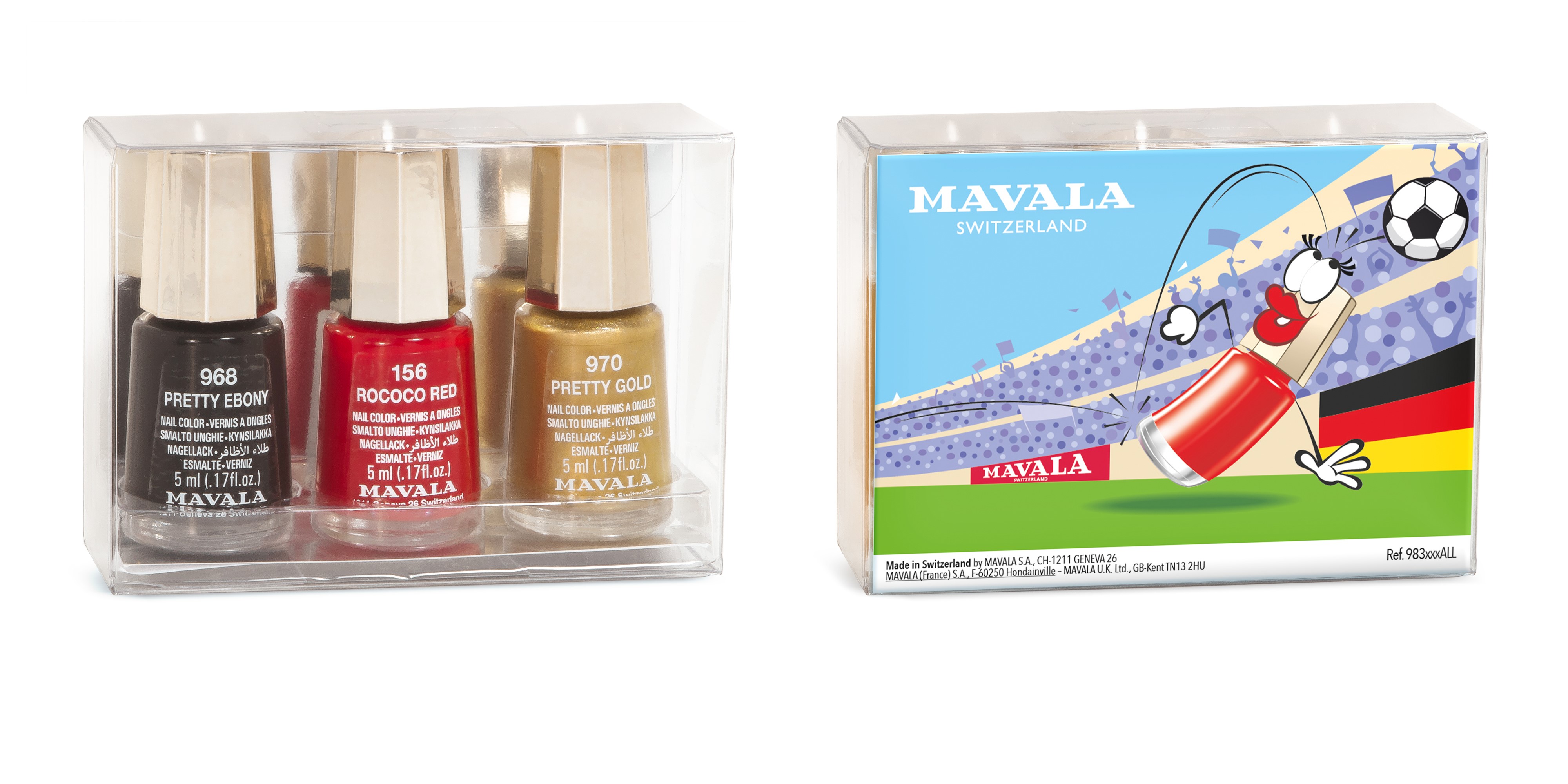 Nagellack-Set - WM 2026