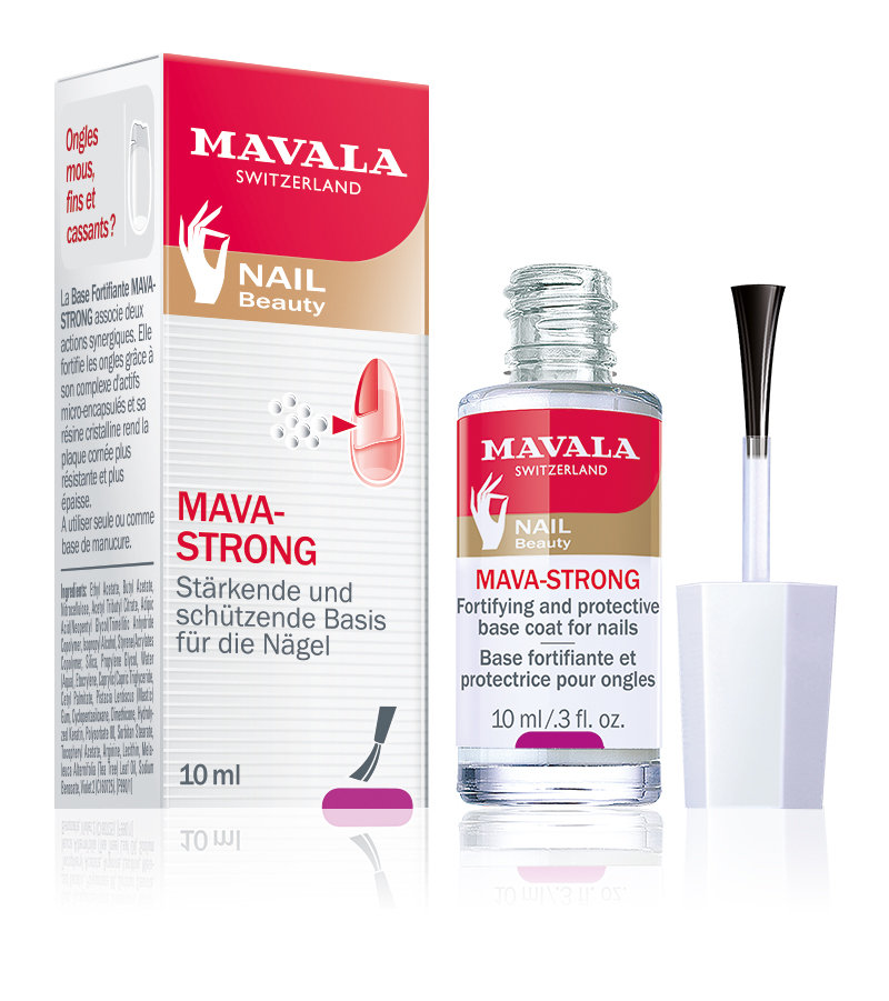 MAVA-STRONG - Stärkender und schützender Unterlack für die Nägel - Vegan