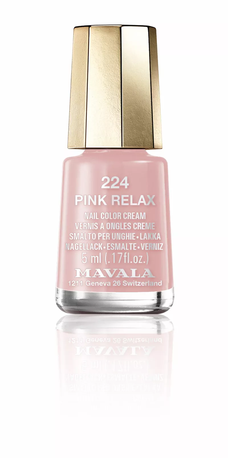 Pink Relax - 5 ml - der vegane Nagellack