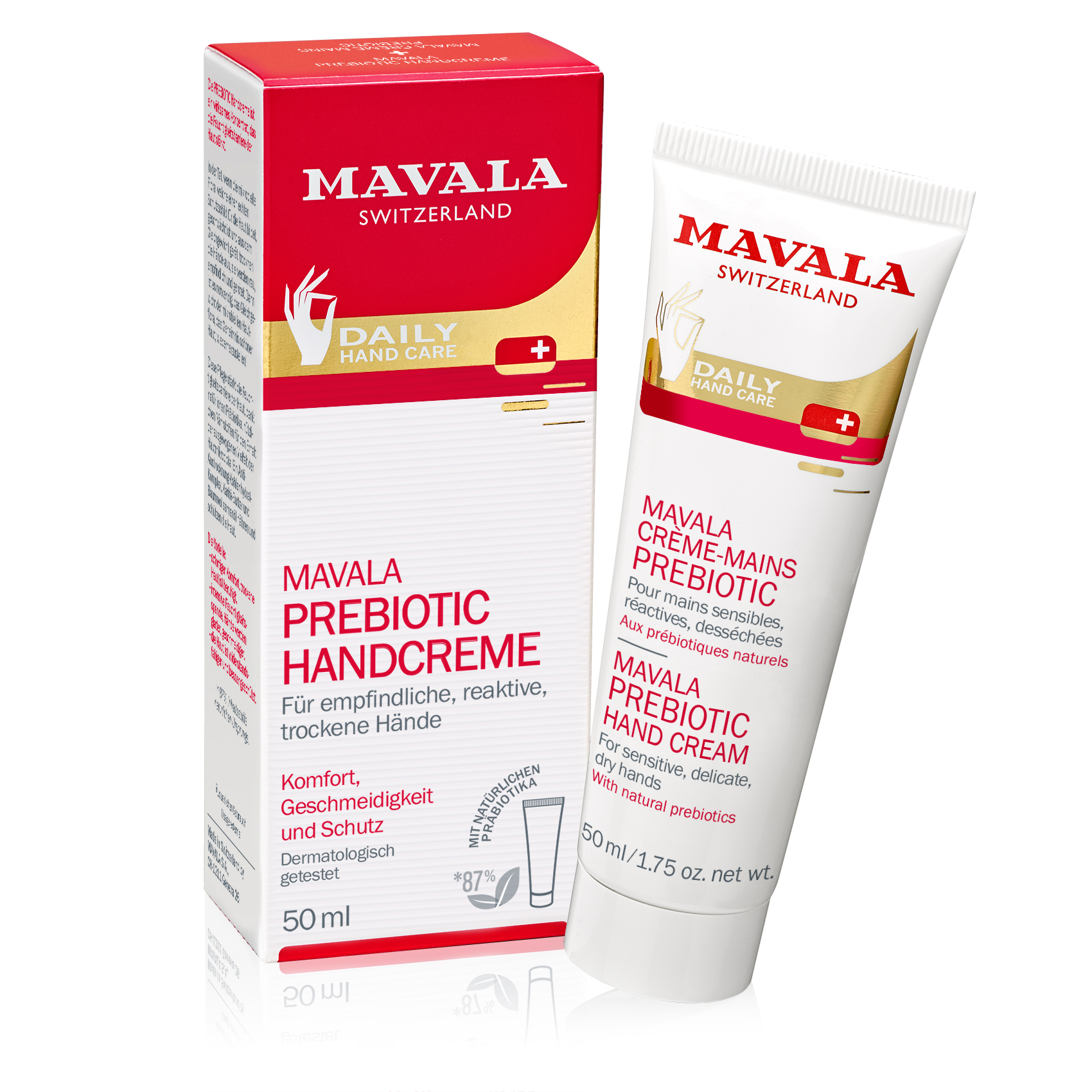MAVALA Prebiotic Handcreme - Das wirksame Konzentrat für eine gestärkte Hautbarriere