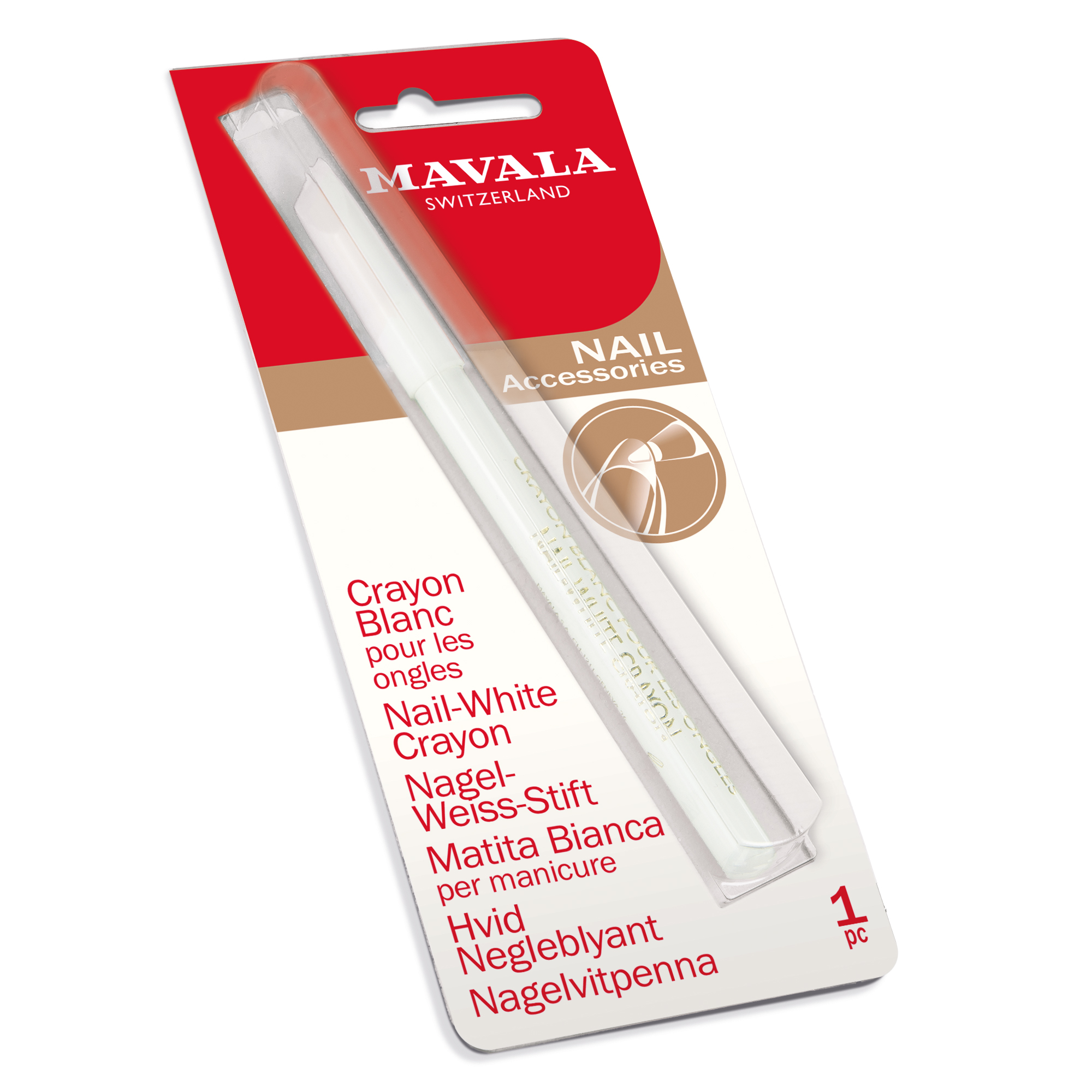 Nagel-Weiß-Stift -  Für saubere und gepflegte Nägel.  -  Vegan