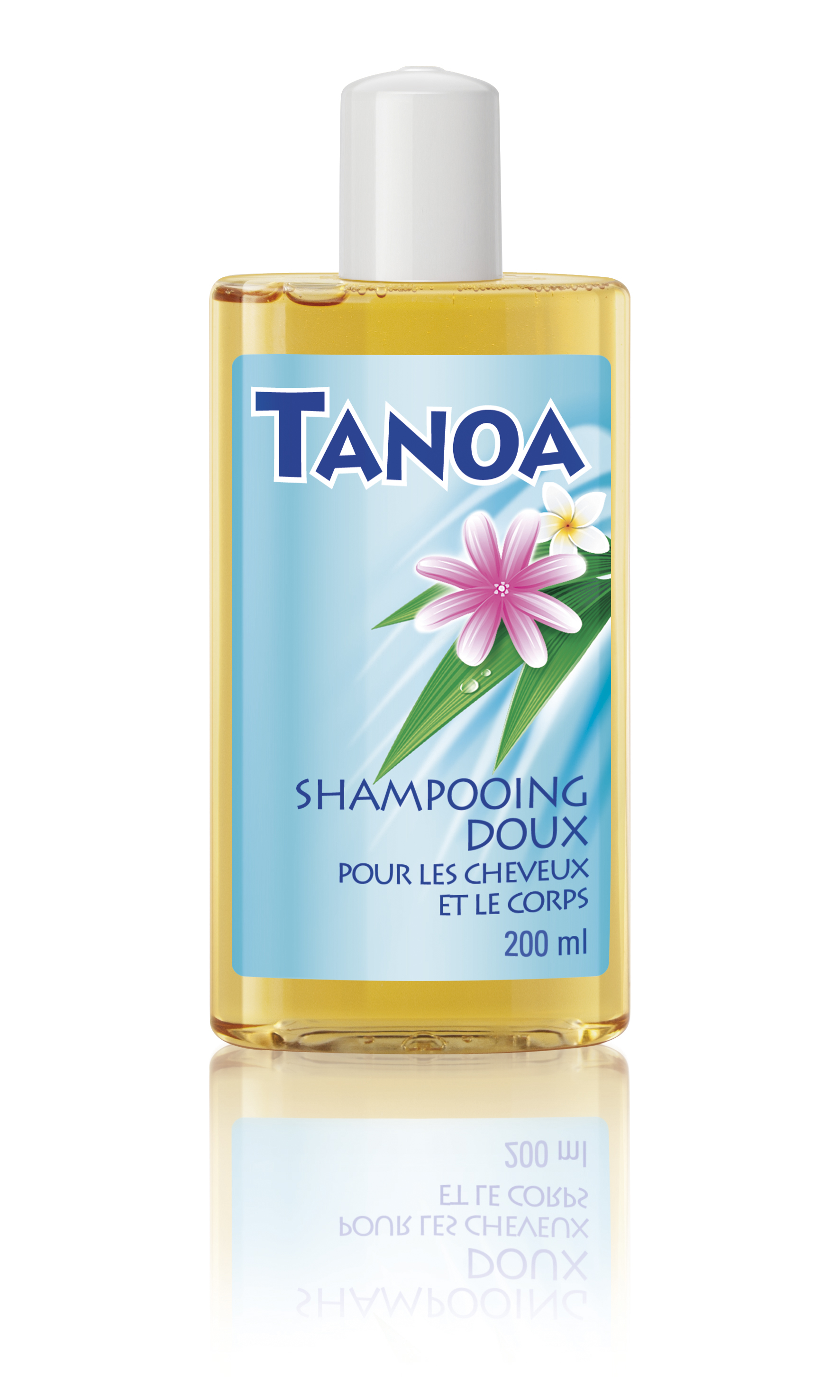 TANOA - Mildes Shampoo für Haare und Körper, mit Pazifik-Inseln-Duft.